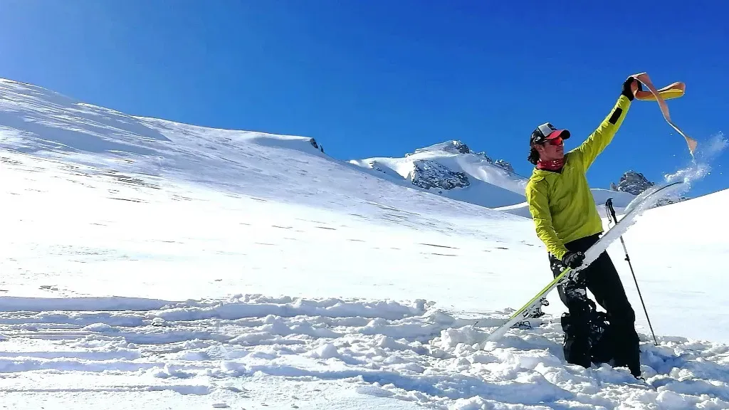 Elie Garcin en plein effort