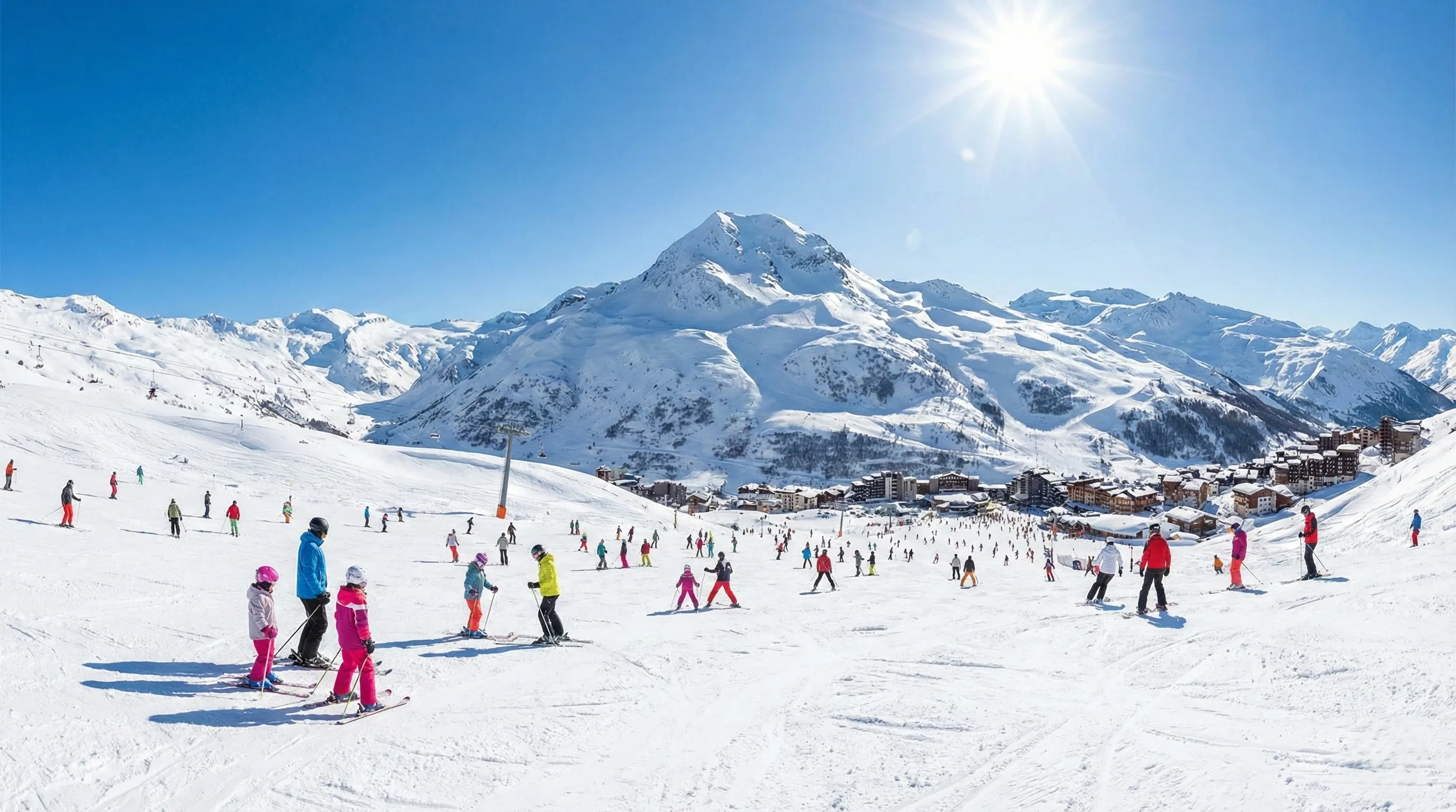 Les Menuires : Le Ski Plaisir en Liberté - Elie Garcin Moniteur de ski Meribel Courchevel