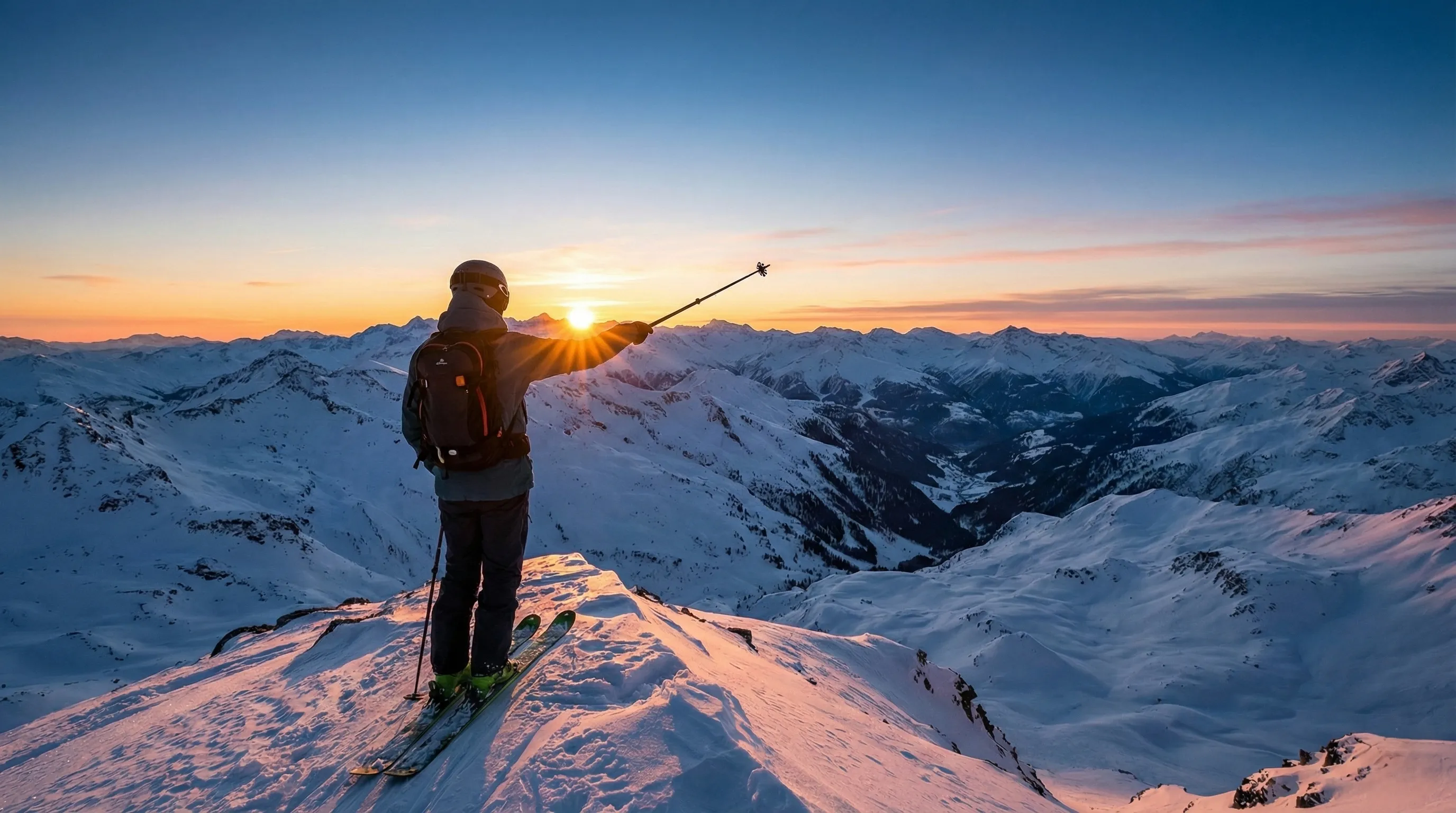 Ski Safari : Découverte des 3 Vallées (Courchevel, Méribel, Val Thorens) skis aux pieds
